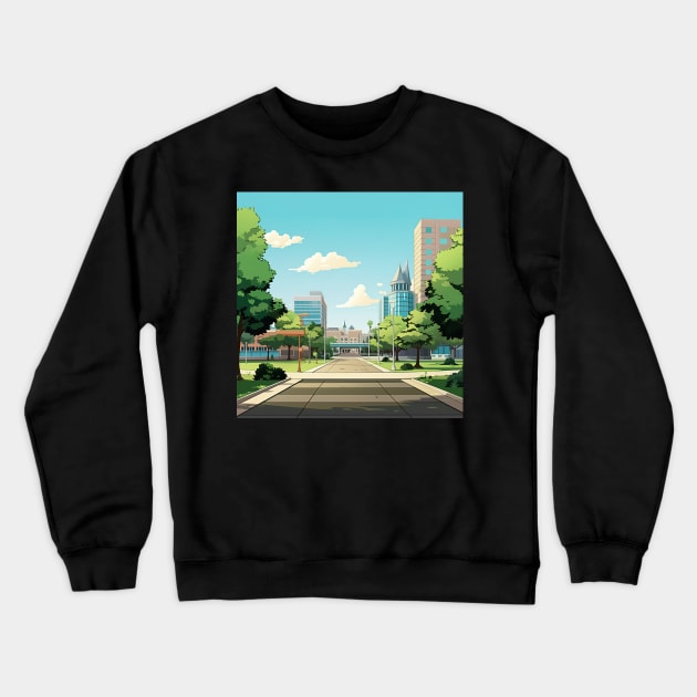 Fresno Crewneck Sweatshirt by ComicsFactory